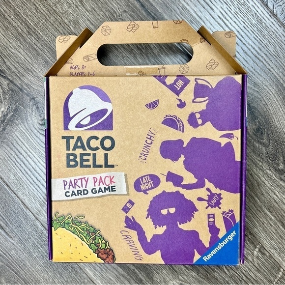 Taco Bell NIB Party Pack Card Game by Ravensburger - Game Night, Tacos, Merch - Picture 2 of 10